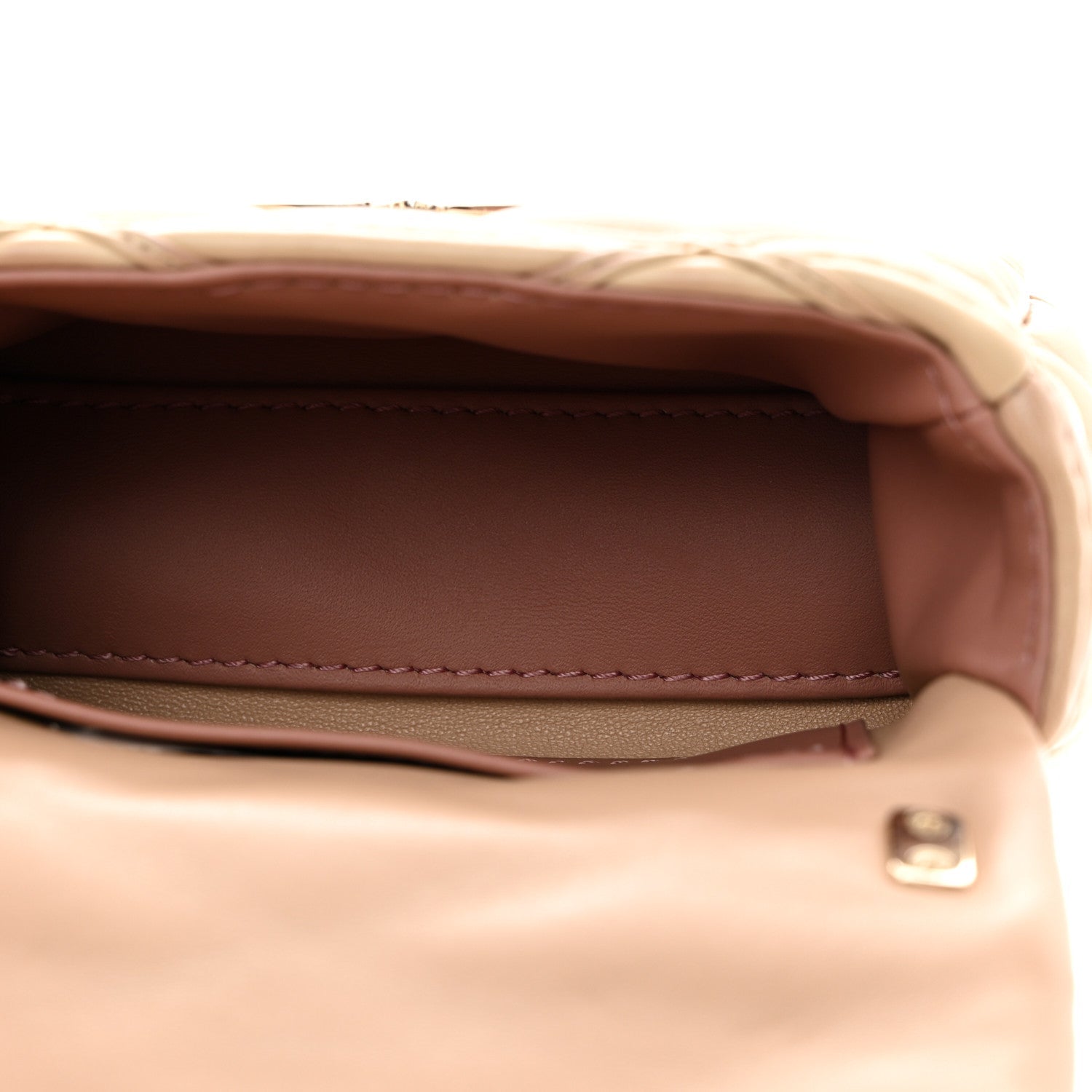 Louis Vuitton Lambskin Malletage Pico GO-14 Pink