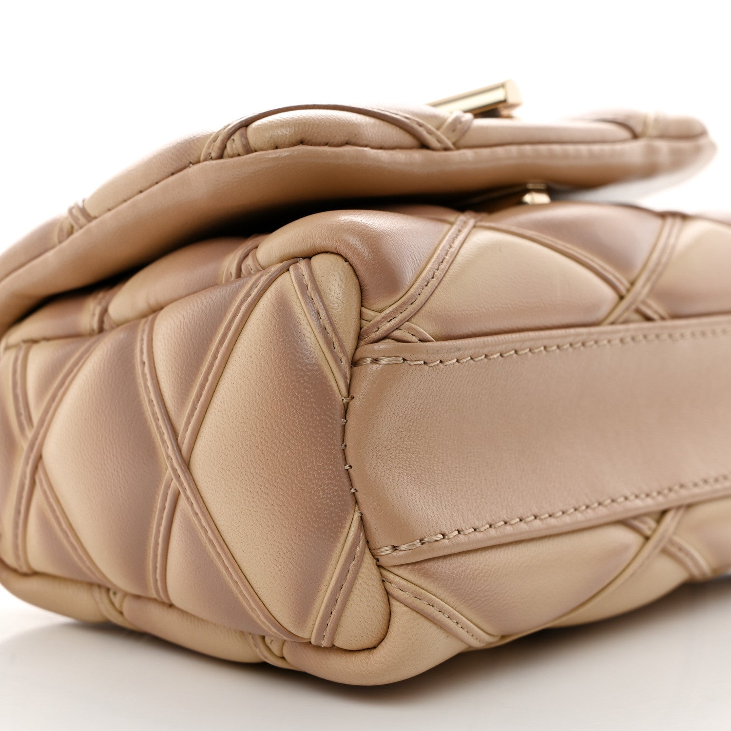Louis Vuitton Lambskin Malletage Pico GO-14 Pink