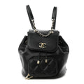 Chanel Caviar Quilted Mini Business Affinity Backpack  Black