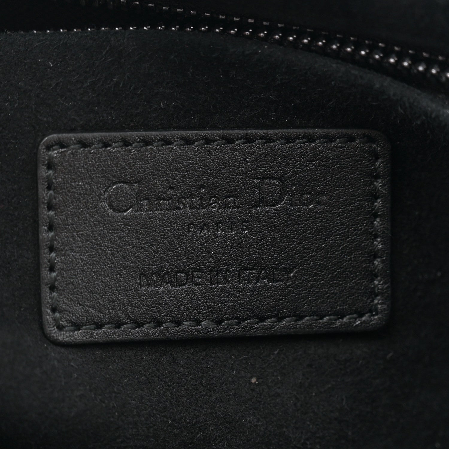 Christian Dior Calfskin Cannage Medium The Lady 95.22 Black