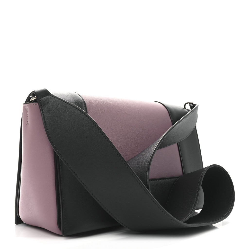 Celine Shiny Smooth Calfskin Medium Frame Shoulder Bag Liquorice Antique Rose