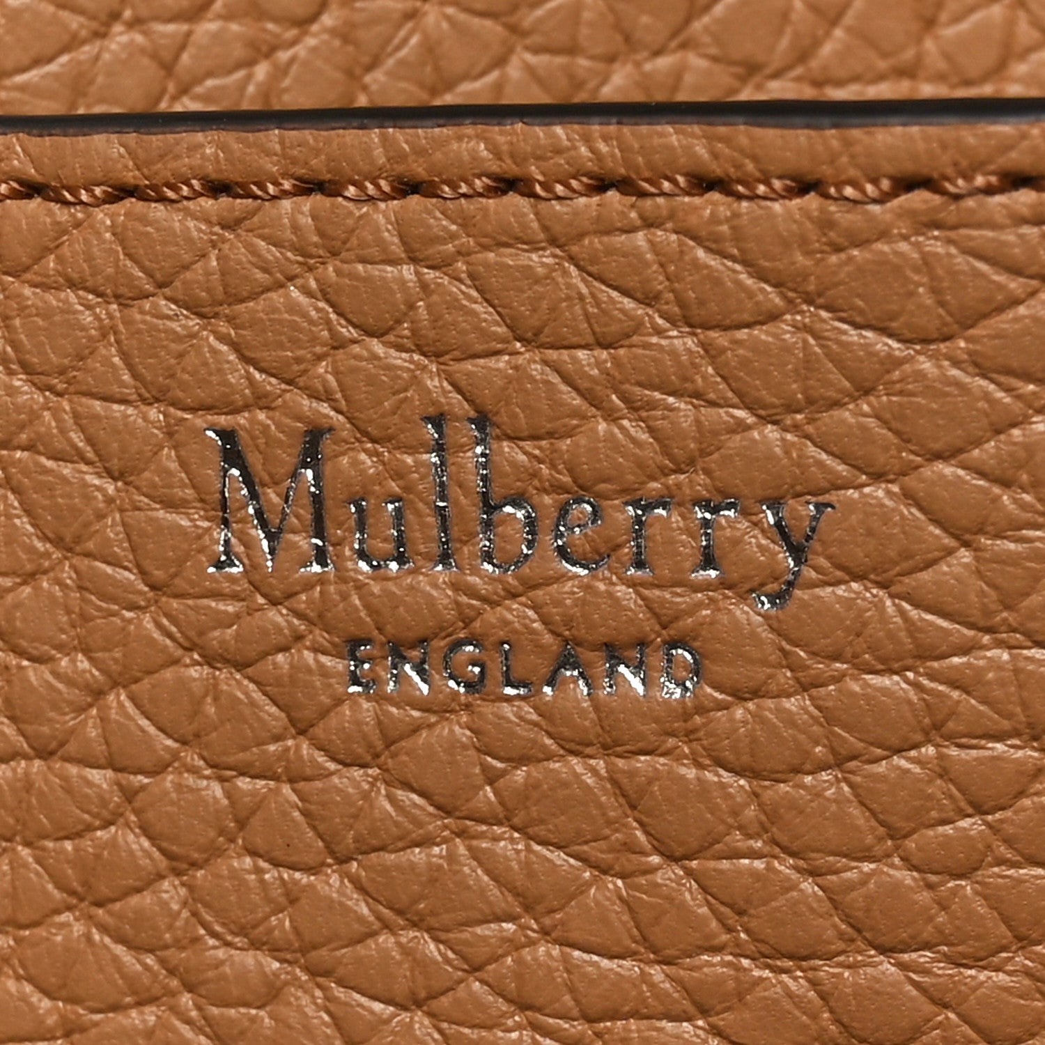 Mulberry MULBERRY Heavy Grain Bayswater North South Tote Sable
