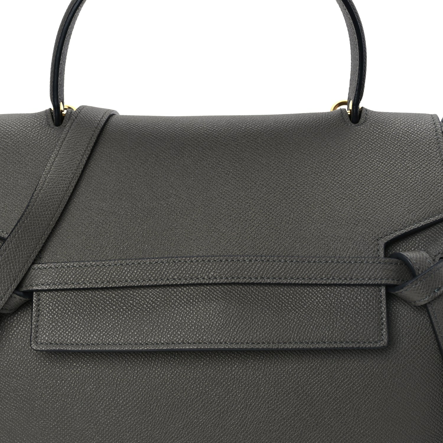 Celine Grained Calfskin Small Belt Bag Grey