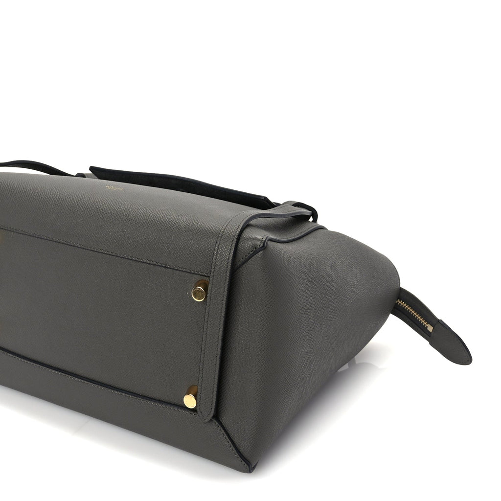 Celine Grained Calfskin Small Belt Bag Grey