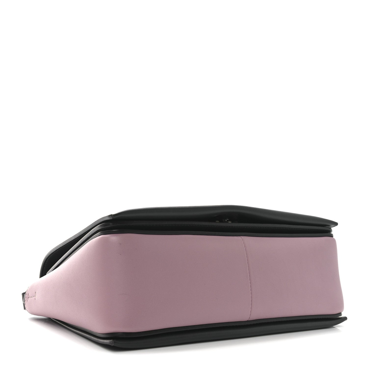 Celine Shiny Smooth Calfskin Medium Frame Shoulder Bag Liquorice Antique Rose