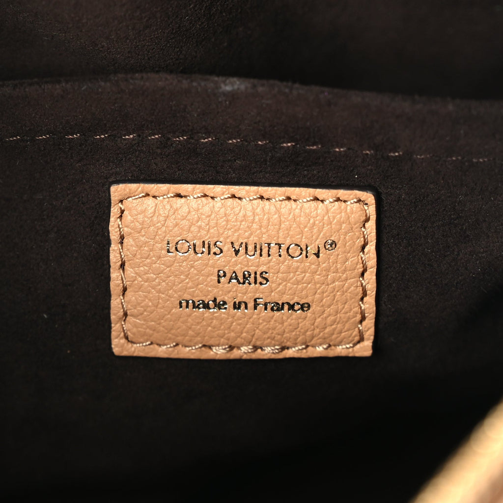 Louis Vuitton Calfskin Speedy 25 Silhouette  Arizona Beige
