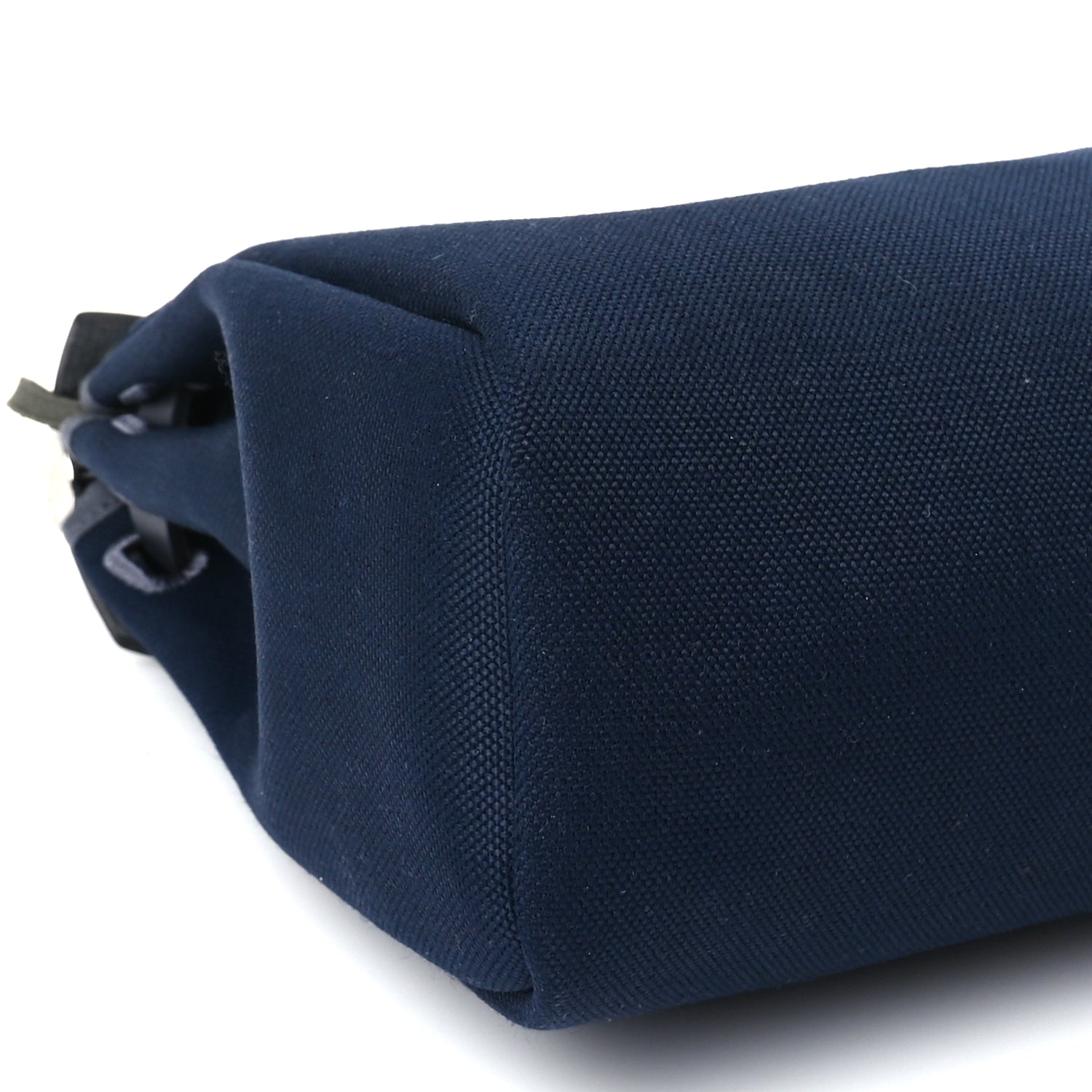 Hermes Military Toile Vache Hunter Herbag Zip Retourne 31 PM Bleu Marine Black