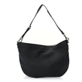 Gucci Grained Calfskin Large B Shoulder Bag Black