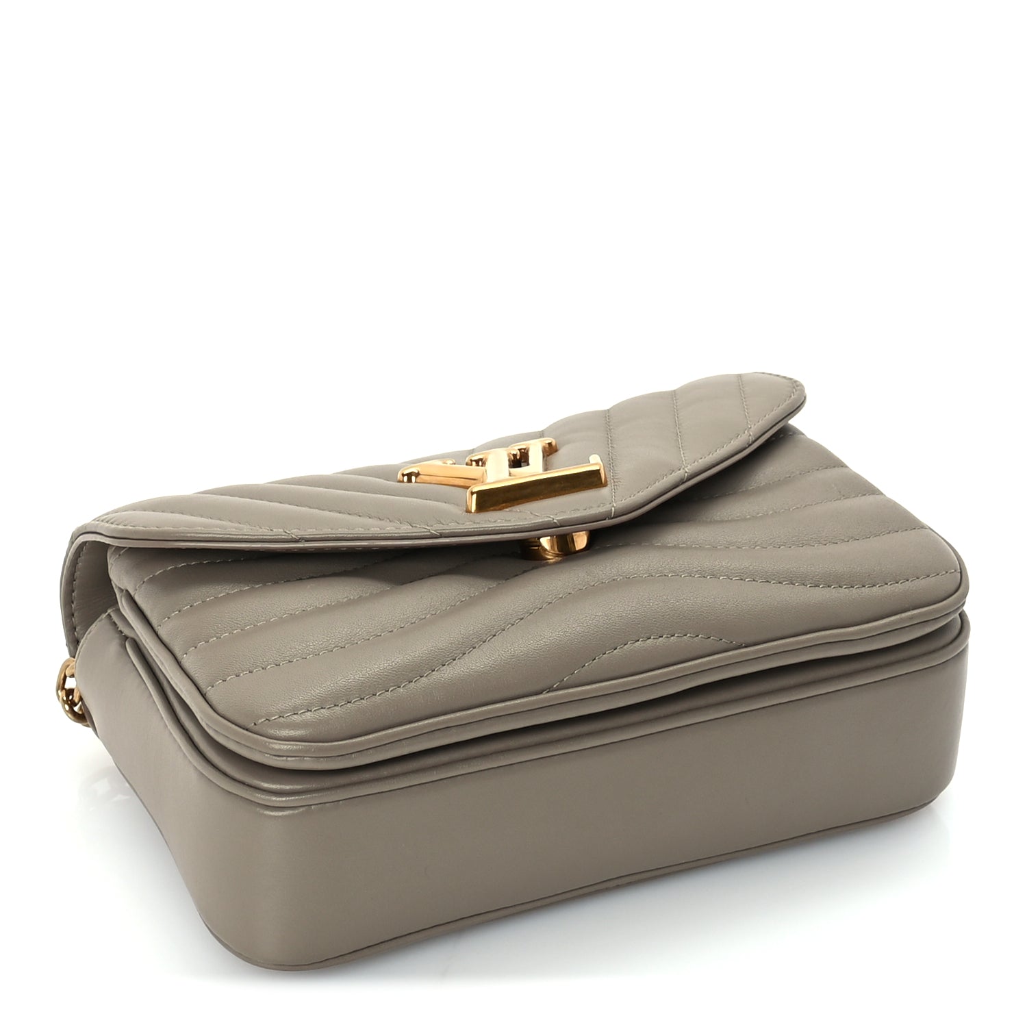 Louis Vuitton Calfskin New Wave Chain PM NM Taupe