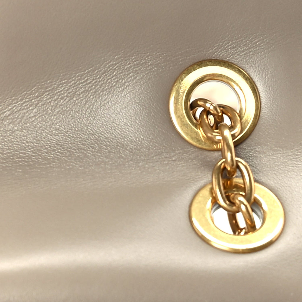 Louis Vuitton Calfskin New Wave Chain PM NM Taupe