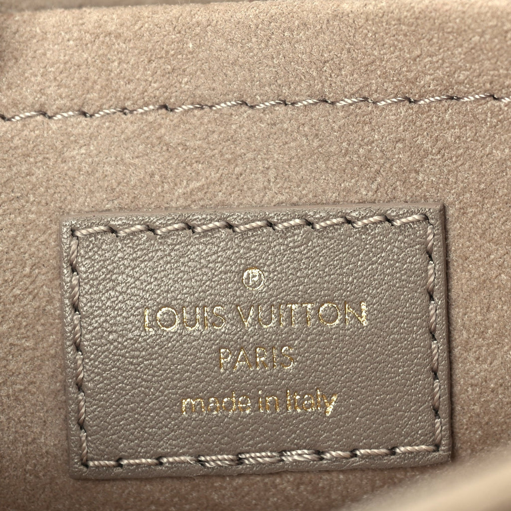 Louis Vuitton Calfskin New Wave Chain PM NM Taupe