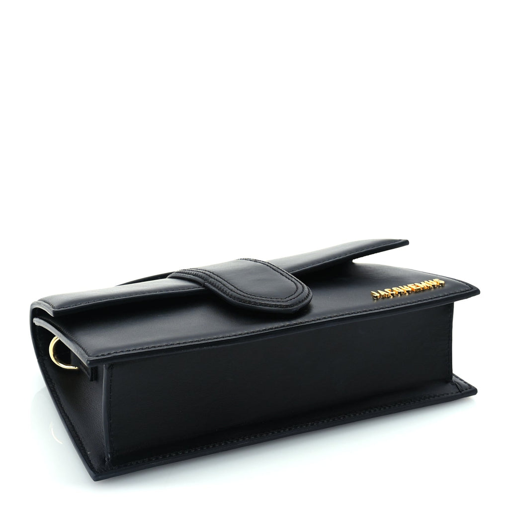 Jacquemus Smooth Calfskin Le Grand Bambino Black