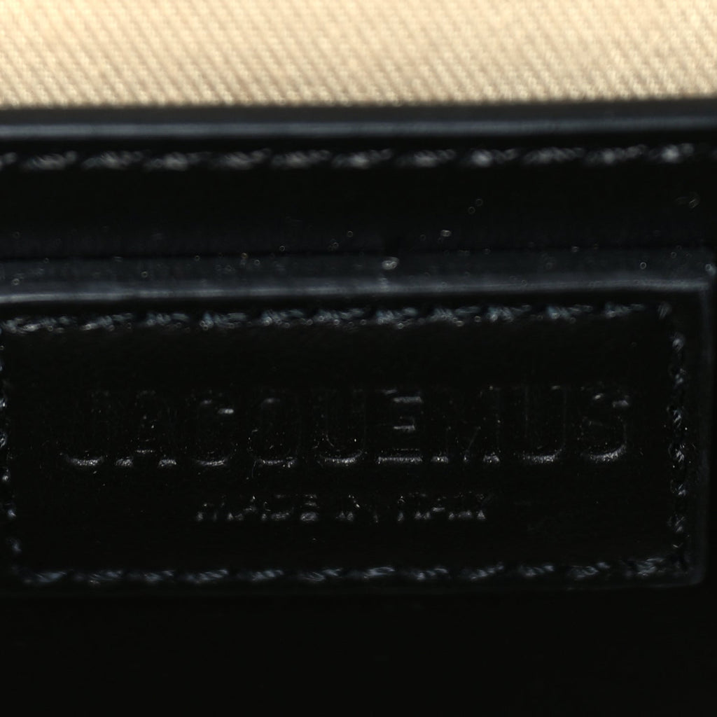 Jacquemus Smooth Calfskin Le Grand Bambino Black