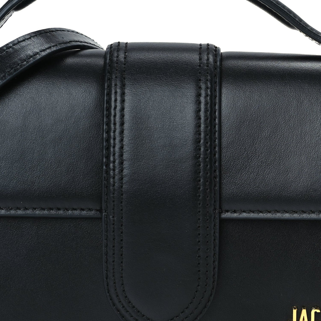 Jacquemus Smooth Calfskin Le Grand Bambino Black