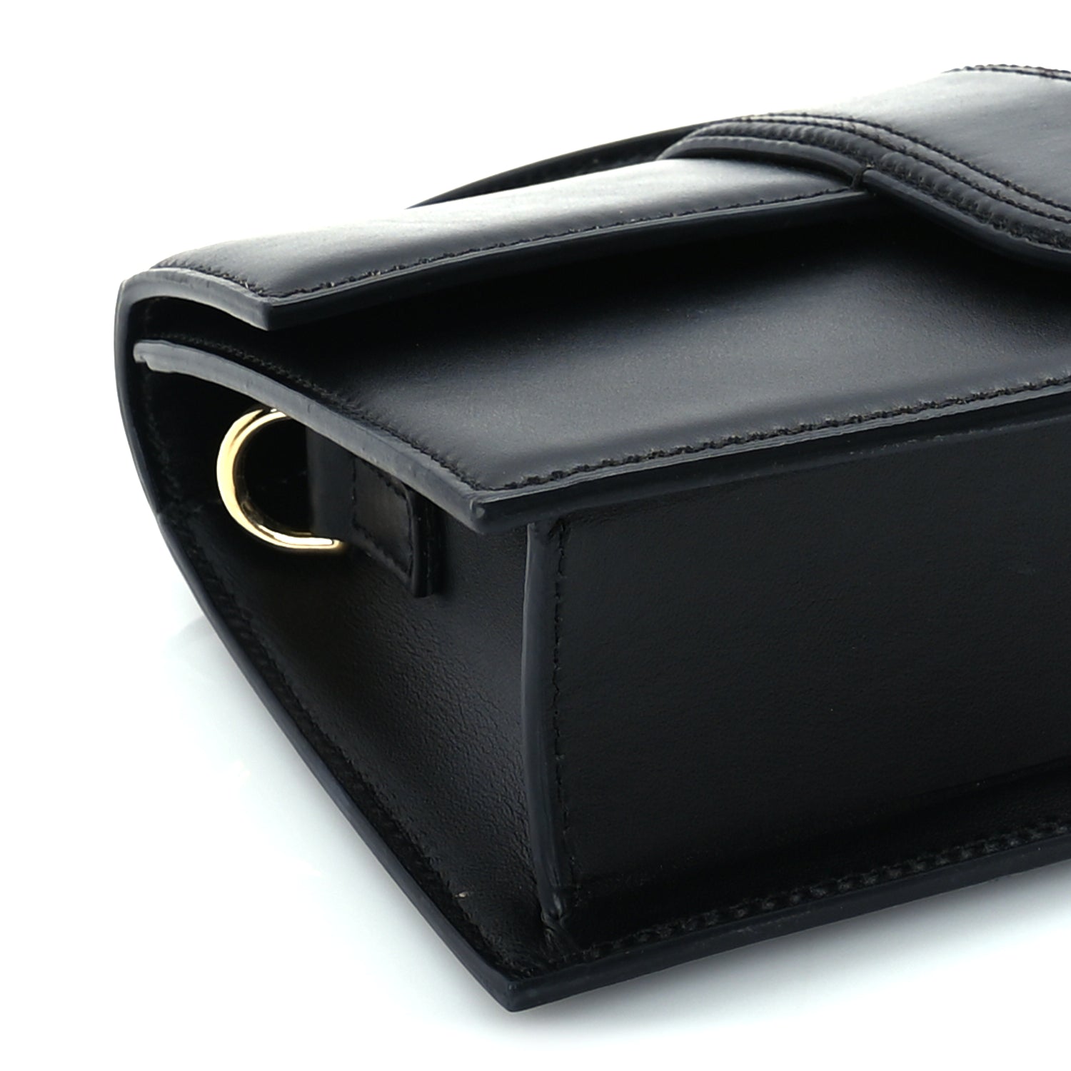 Jacquemus Smooth Calfskin Le Grand Bambino Black