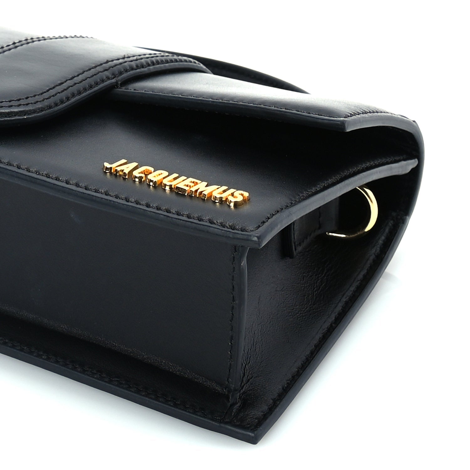 Jacquemus Smooth Calfskin Le Grand Bambino Black