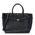 Mulberry Classic Grain Small Bayswater Zip Tote  Black