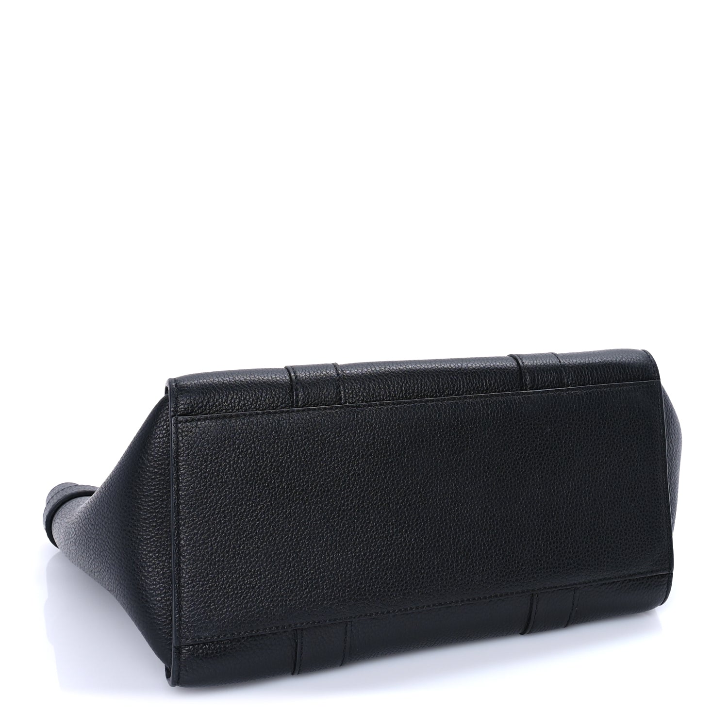 Mulberry Classic Grain Small Bayswater Zip Tote  Black