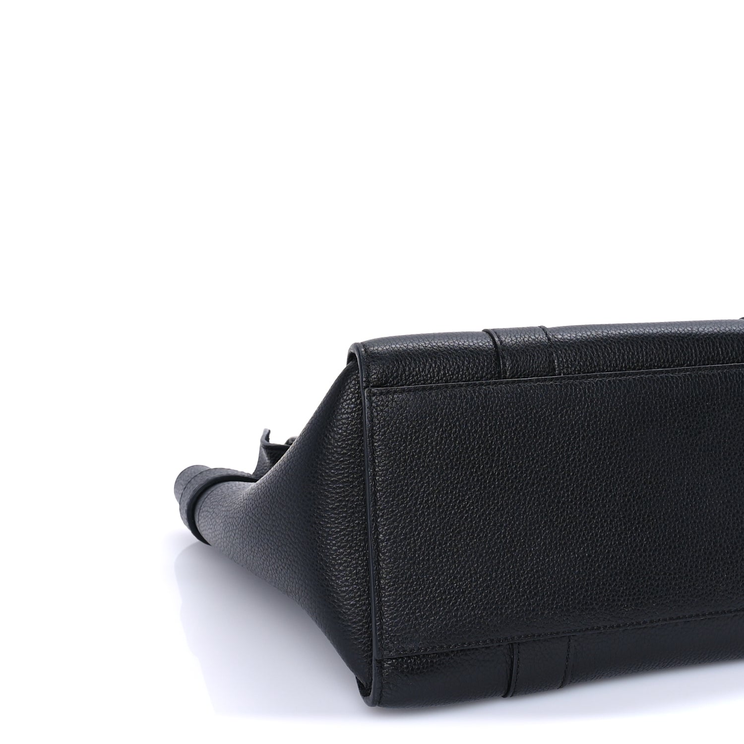 Mulberry Classic Grain Small Bayswater Zip Tote  Black