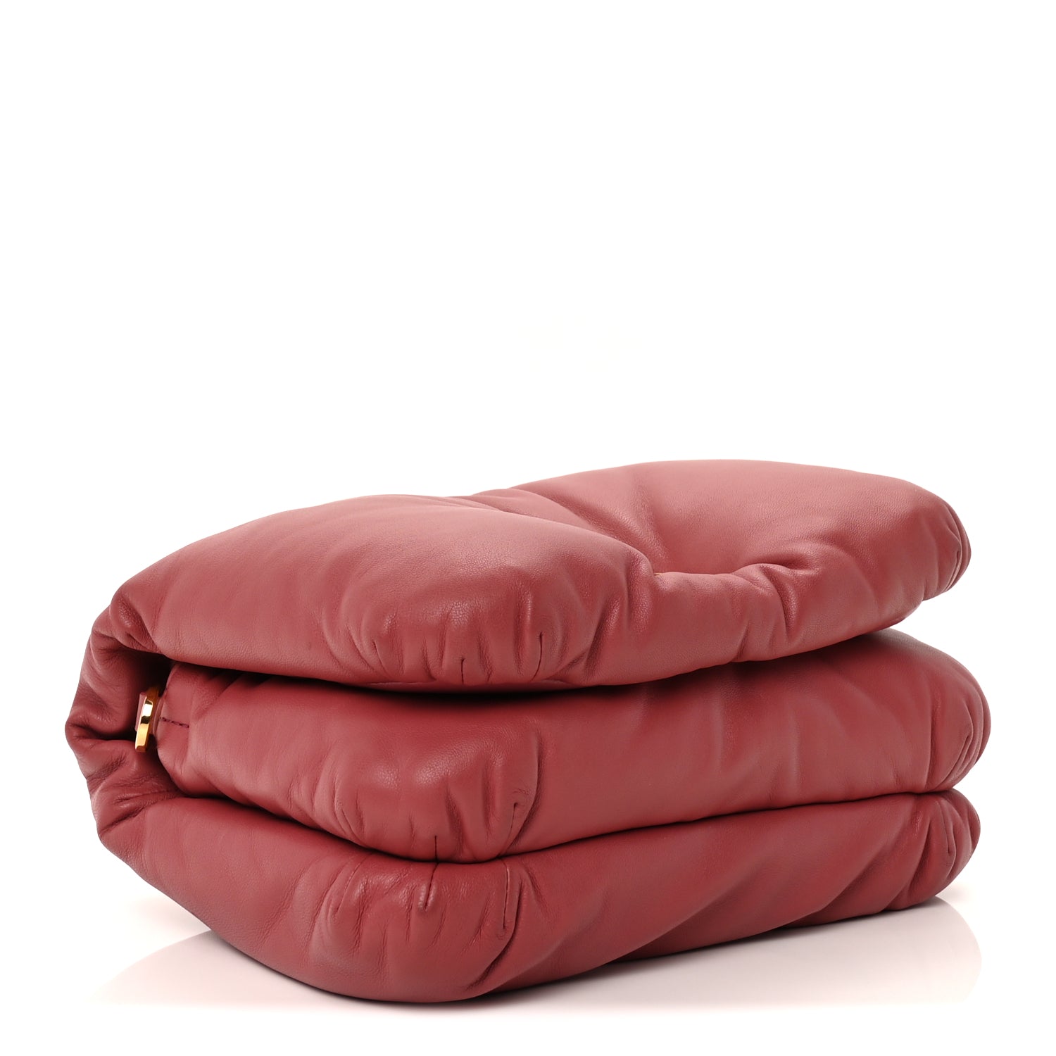 Loewe Lambskin Goya Puffer Bag Plumrose