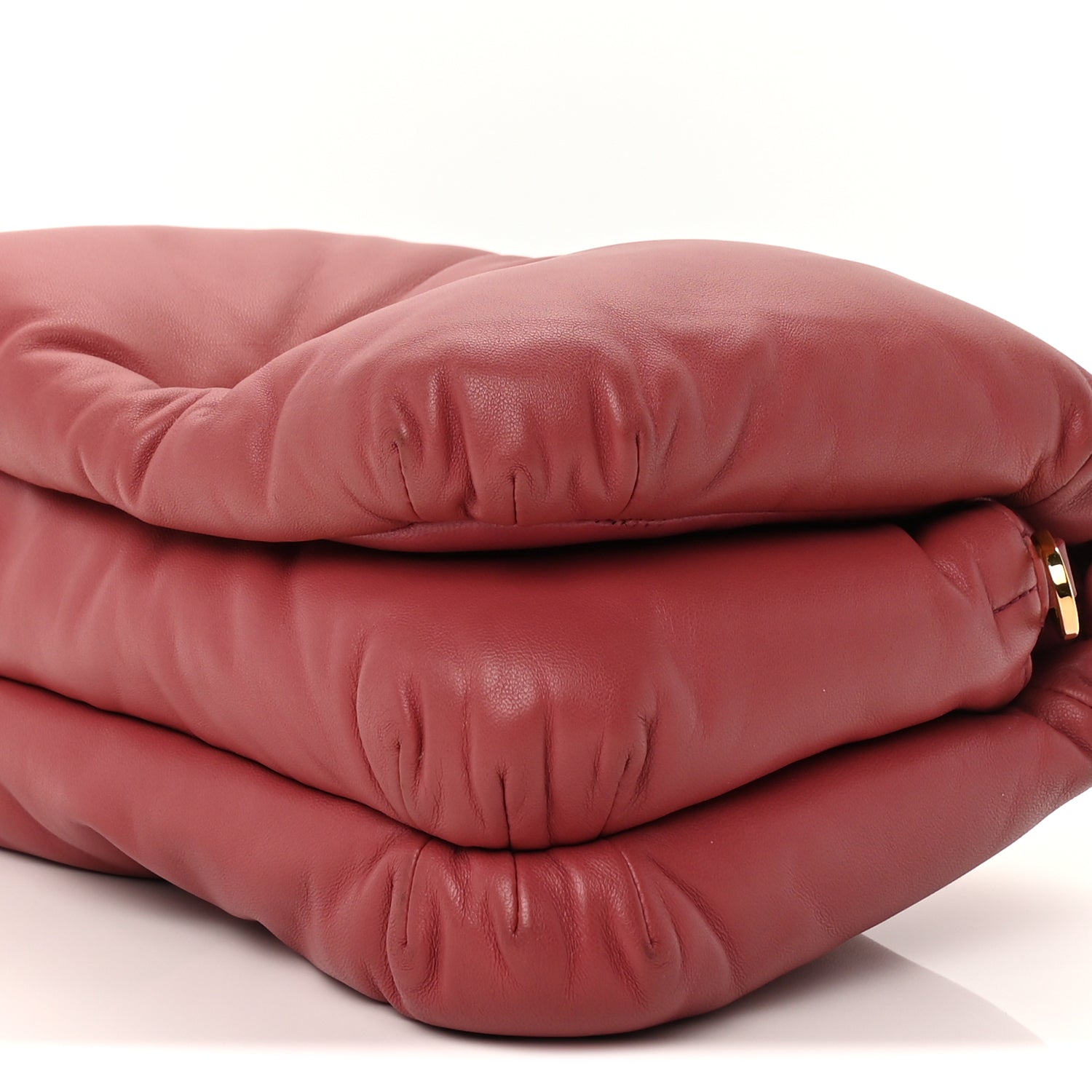 Loewe Lambskin Goya Puffer Bag Plumrose