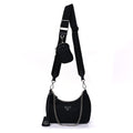 Prada Nylon Re-Edition 2005 Shoulder Bag Black