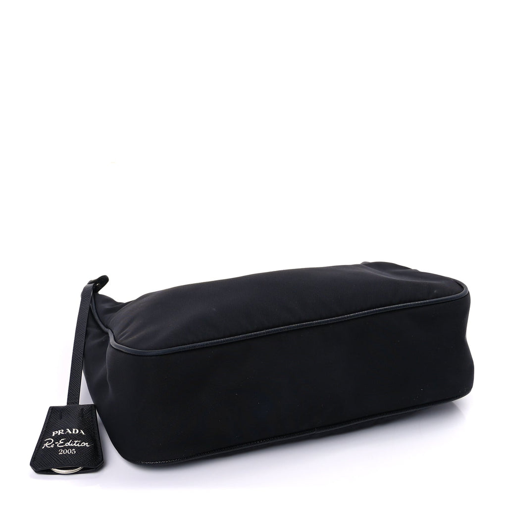 Prada Nylon Re-Edition 2005 Shoulder Bag Black