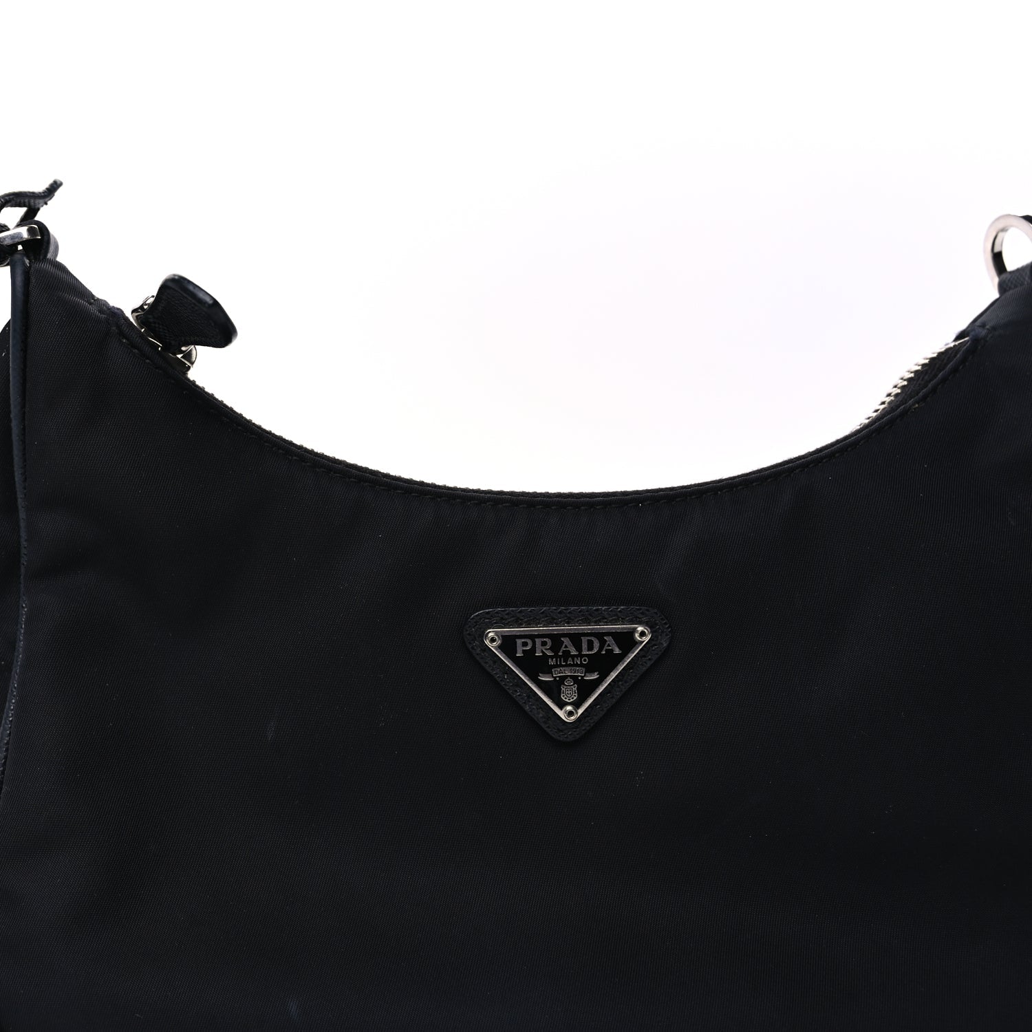 Prada Nylon Re-Edition 2005 Shoulder Bag Black