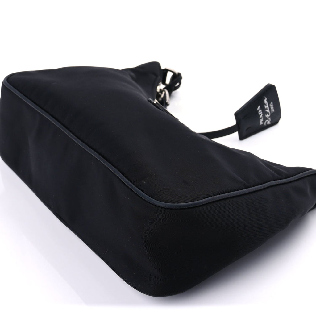 Prada Nylon Re-Edition 2005 Shoulder Bag Black