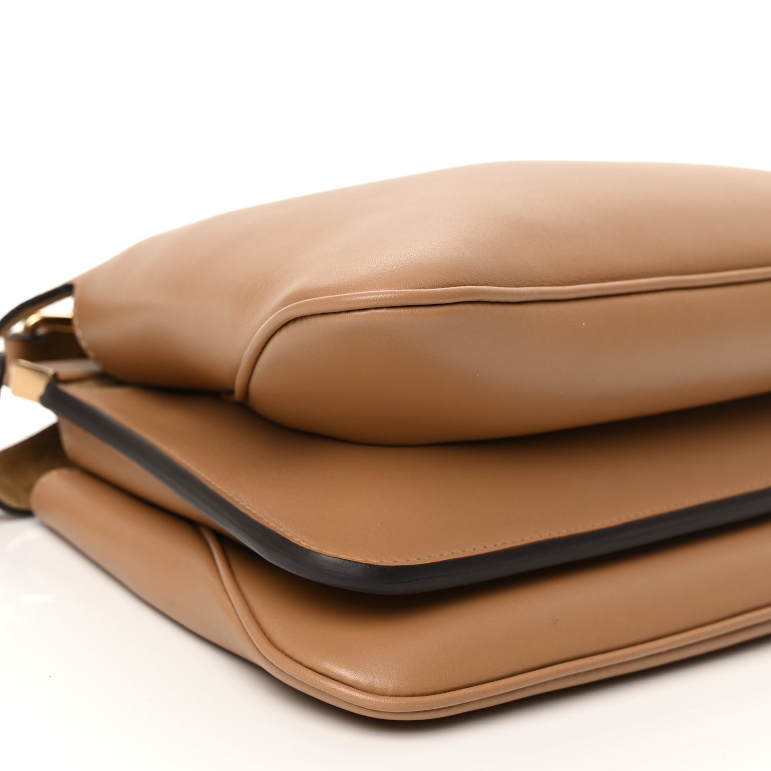 Fendi Vitello Small Soft Peekaboo Cappuccino