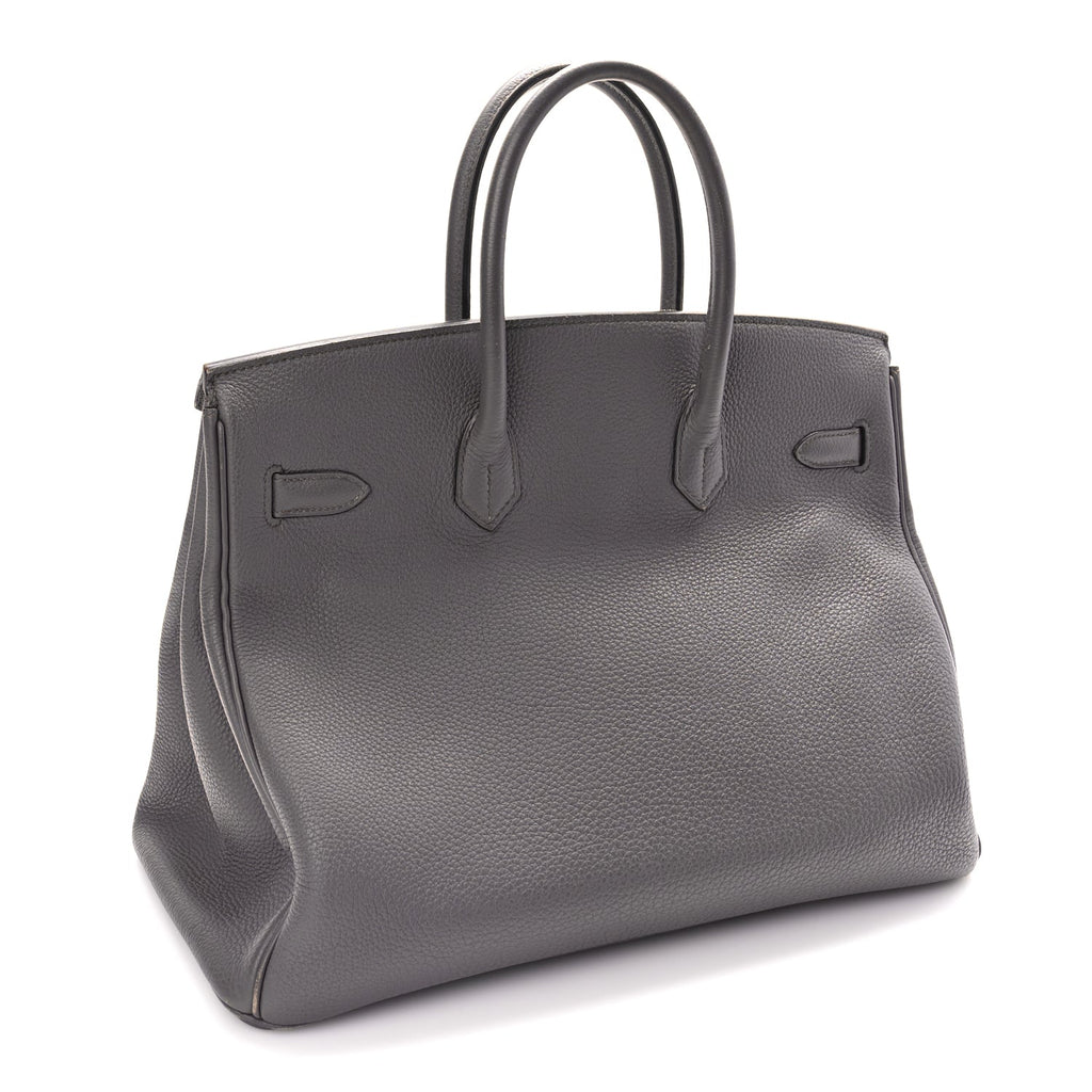 Hermes Togo Birkin 35 Etain