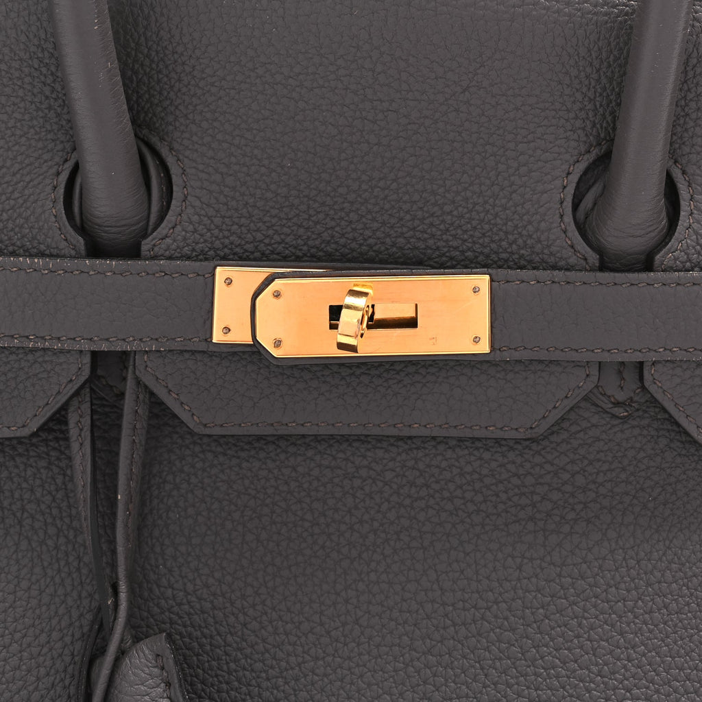 Hermes Togo Birkin 35 Etain