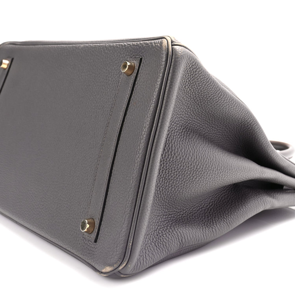Hermes Togo Birkin 35 Etain