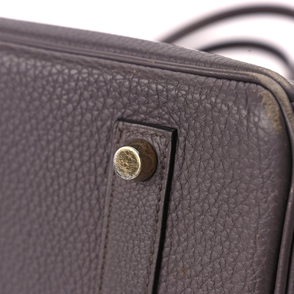 Hermes Togo Birkin 35 Etain