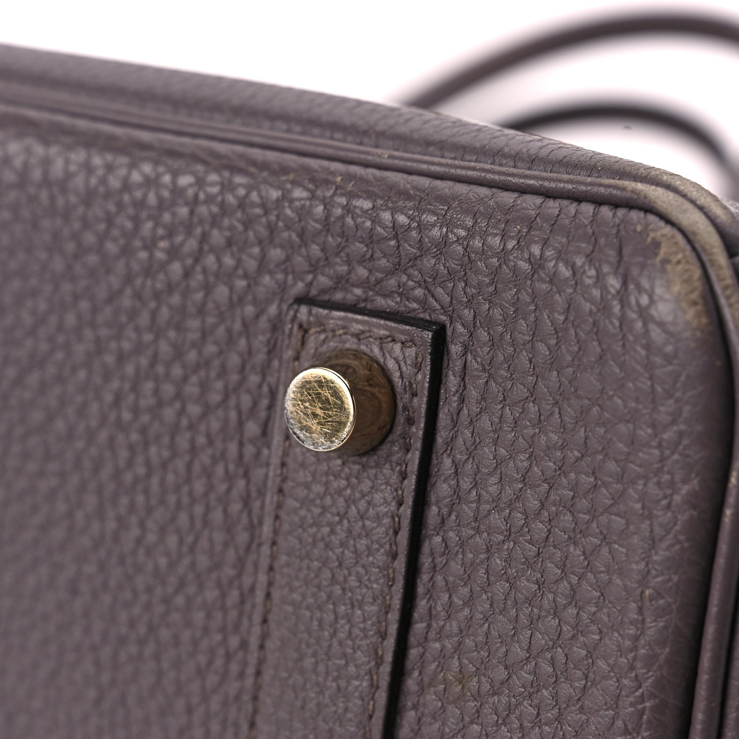 Hermes Togo Birkin 35 Etain