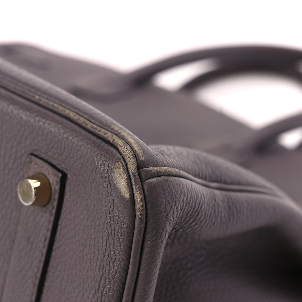 Hermes Togo Birkin 35 Etain