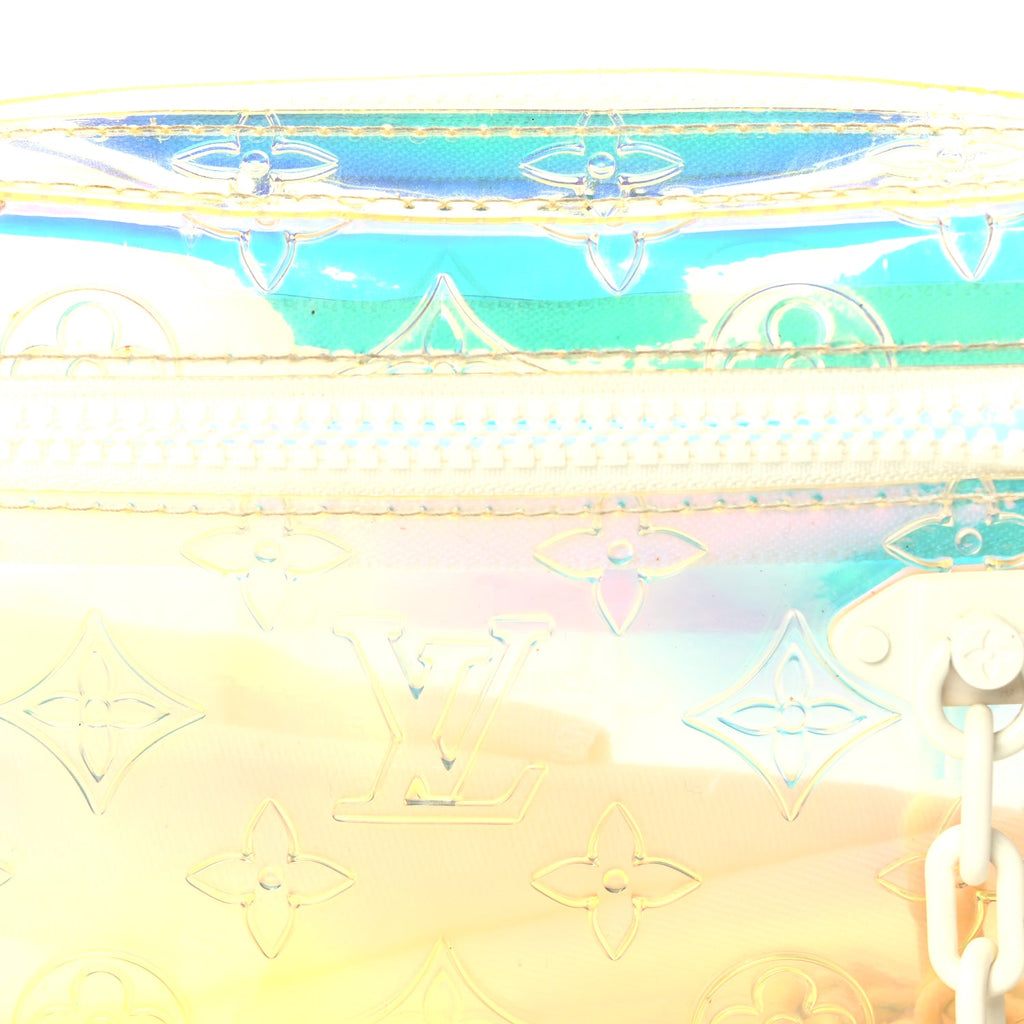 Louis Vuitton PVC Monogram Pochette Volga  Iridescent Prism
