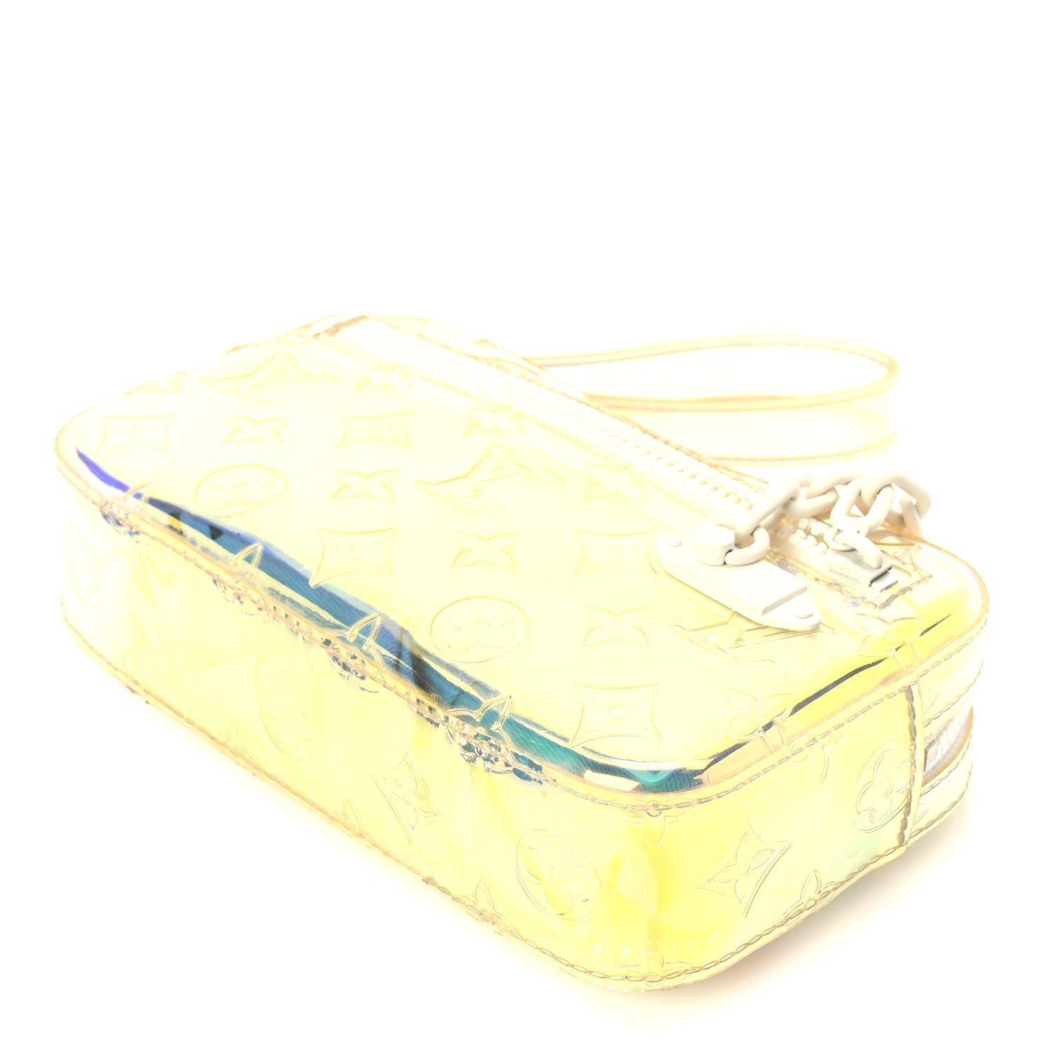 Louis Vuitton PVC Monogram Pochette Volga  Iridescent Prism