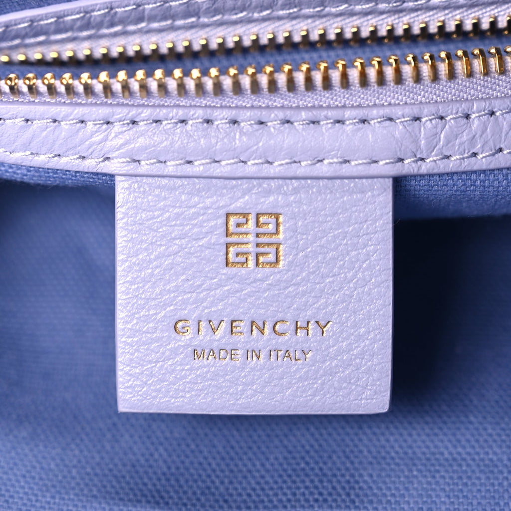 Givenchy Shiny Calfskin Medium Voyou Bag Lavender