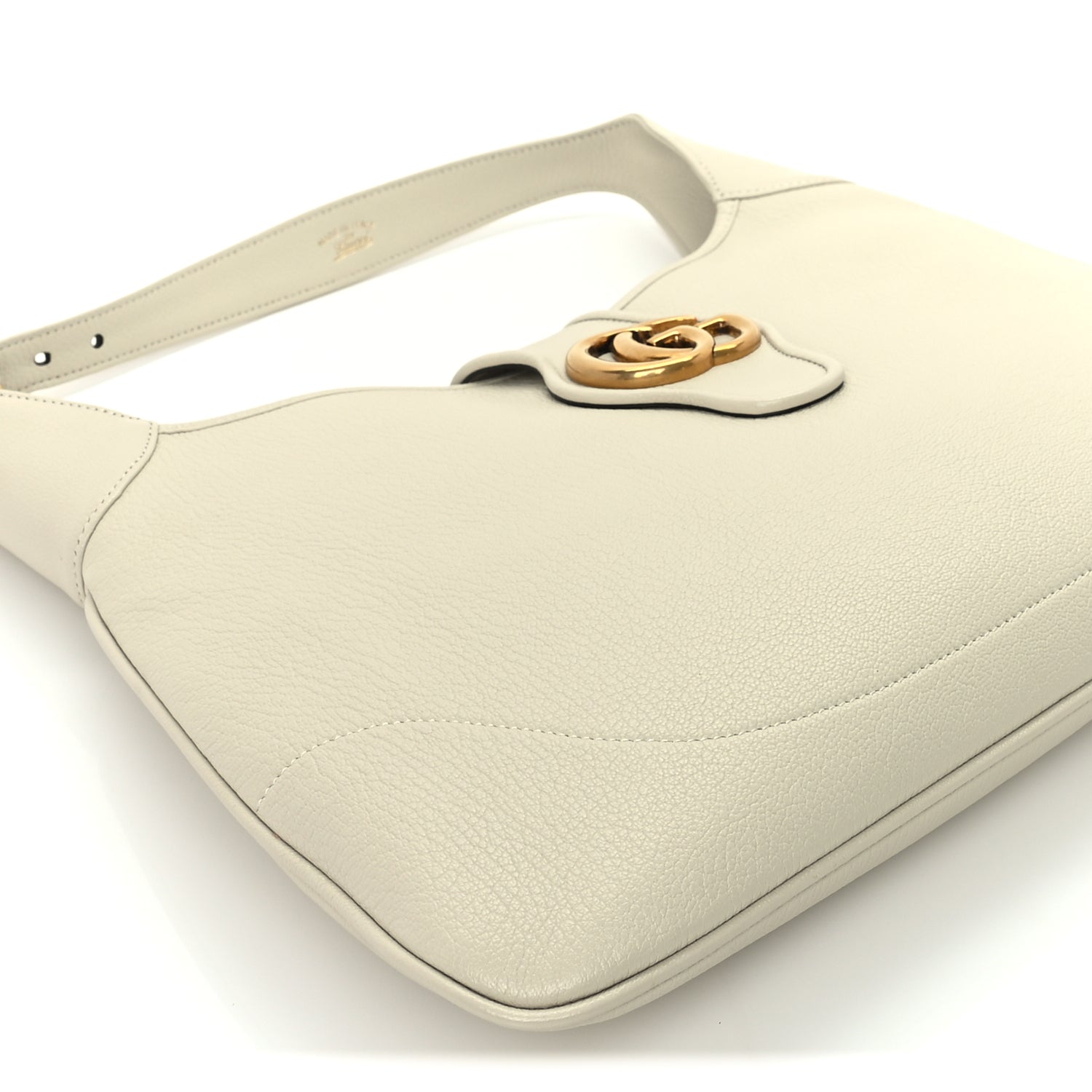Gucci Goatskin Medium Aphrodite Shoulder Bag Mystic White