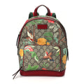 Gucci GG Supreme Monogram Tian Web Small Day Backpack Multicolor