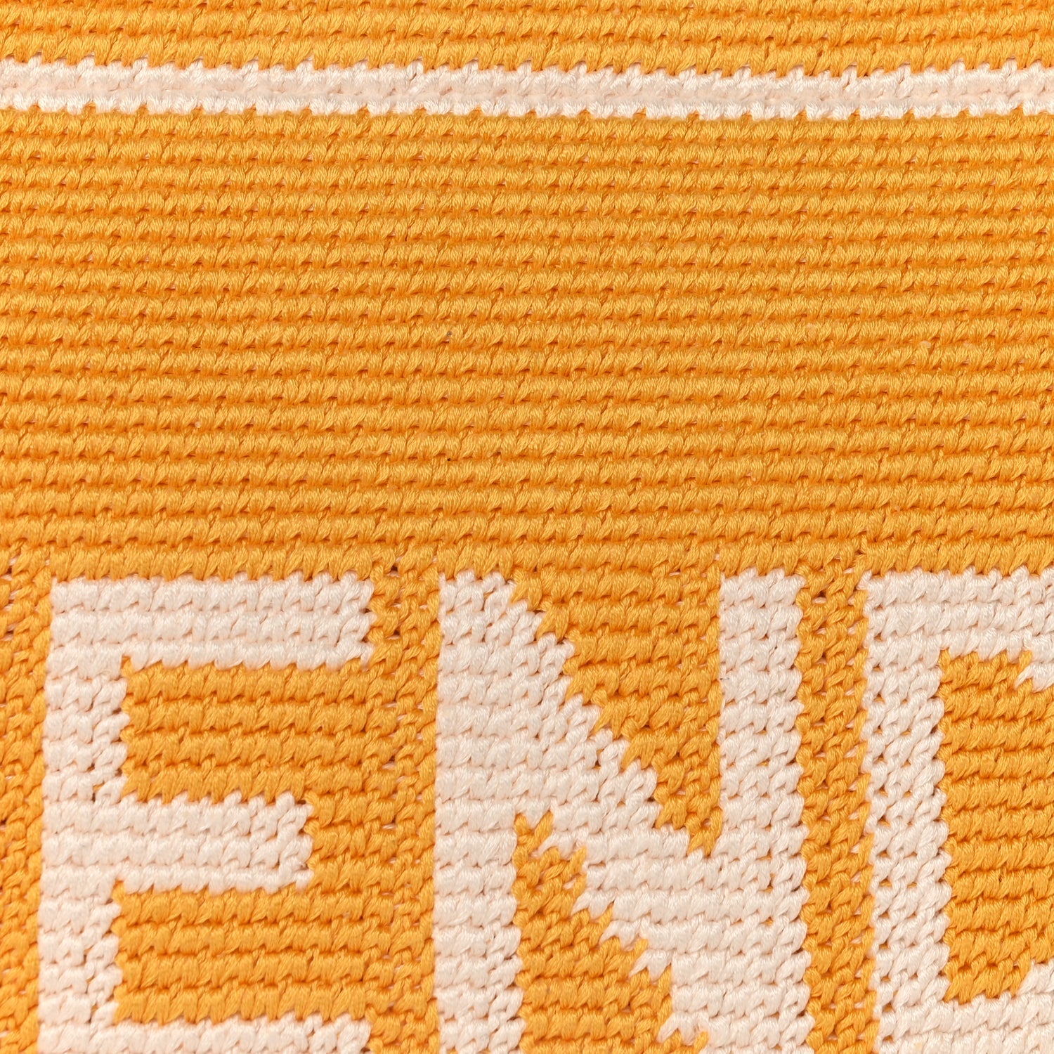 Fendi Crochet Vitello King Logo Plexiglass Medium Fendi Sunshine Shopper Tote Mimosa Panna