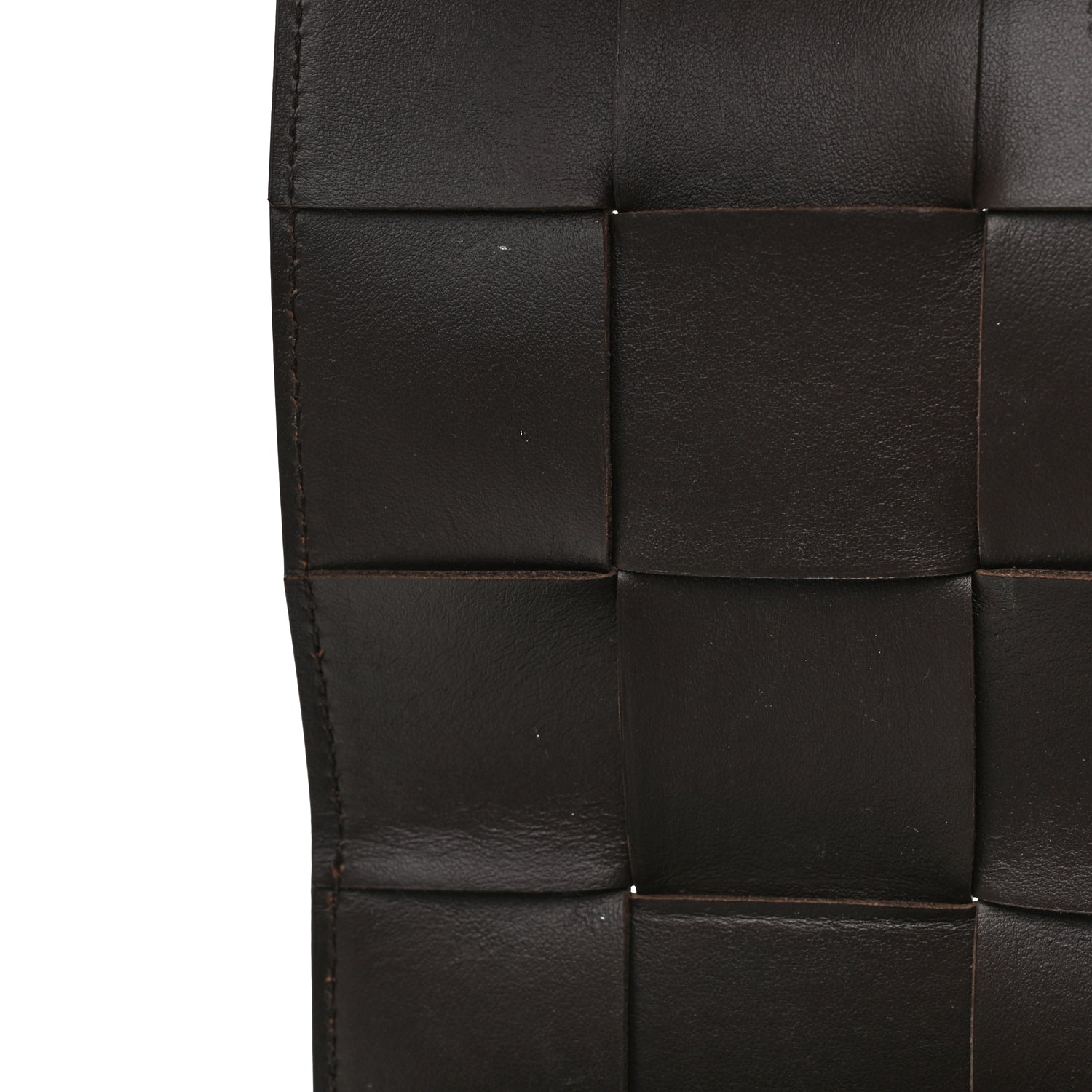 Bottega Veneta Calfskin Maxi Intrecciato Versatile Cassette Bag Brown