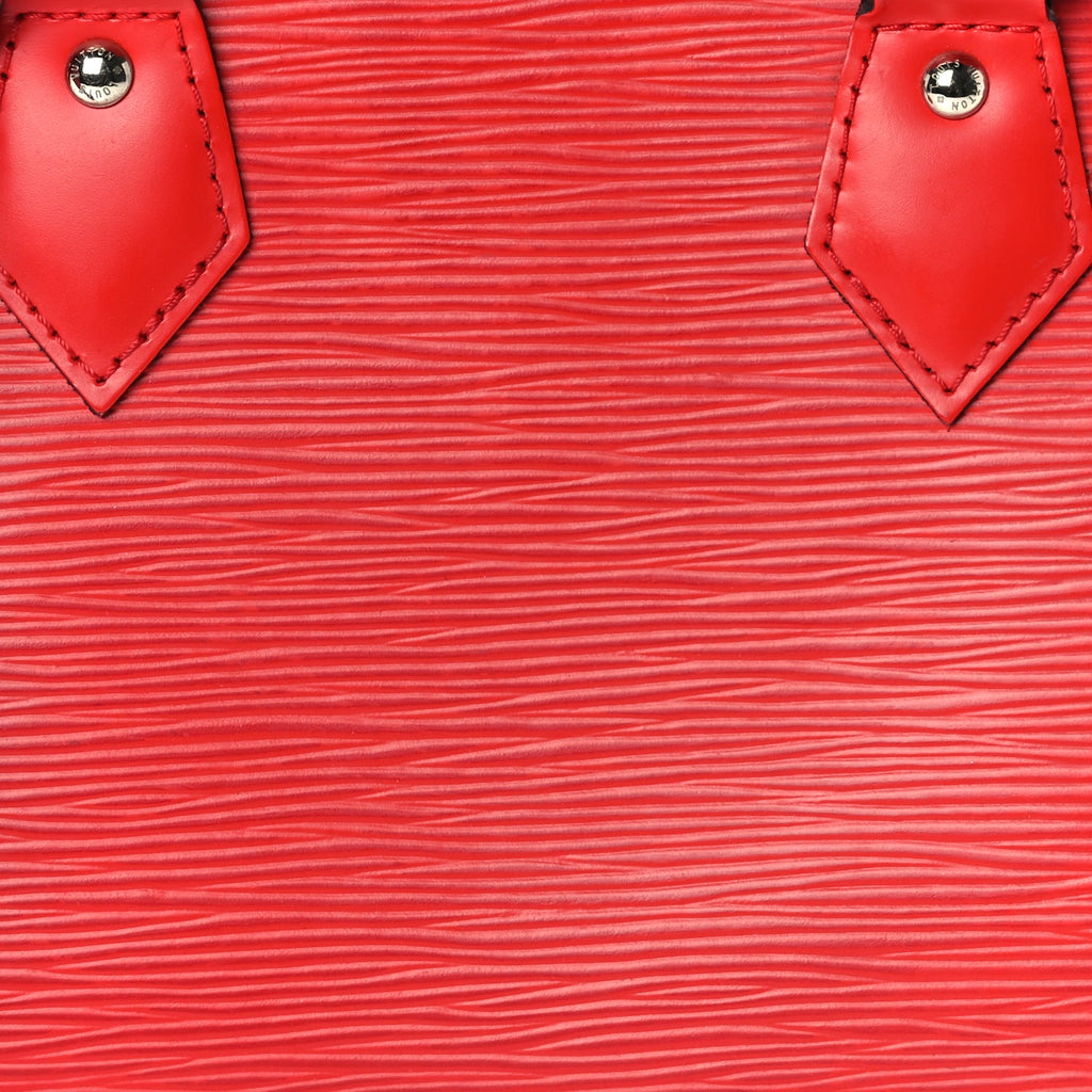 Louis Vuitton Epi Alma BB Castillan Red