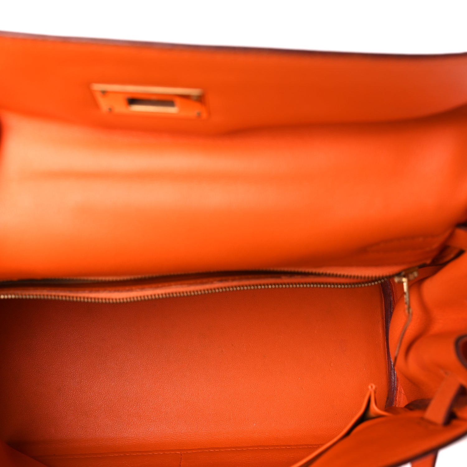 Hermes Swift Kelly Retourne 28 Orange