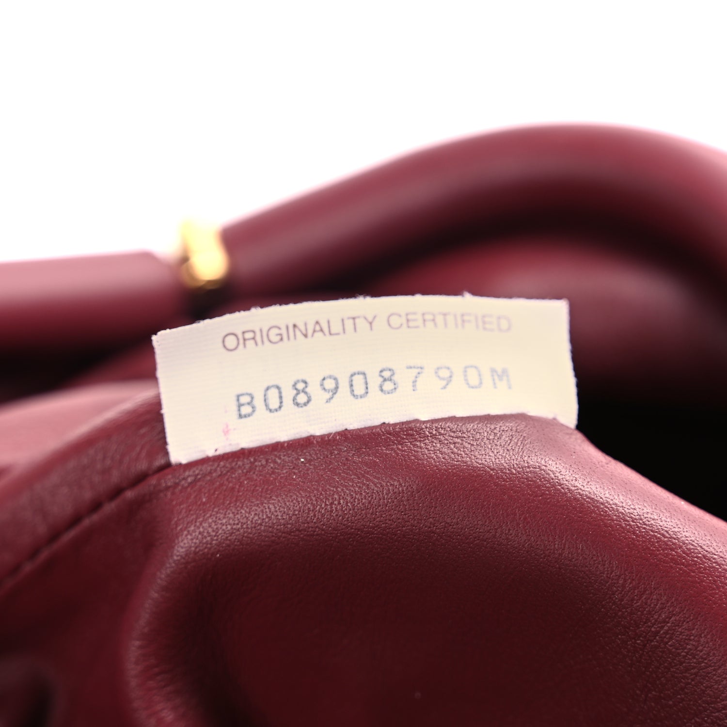 Bottega Veneta Butter Calfskin The Mini Pouch Bordeaux