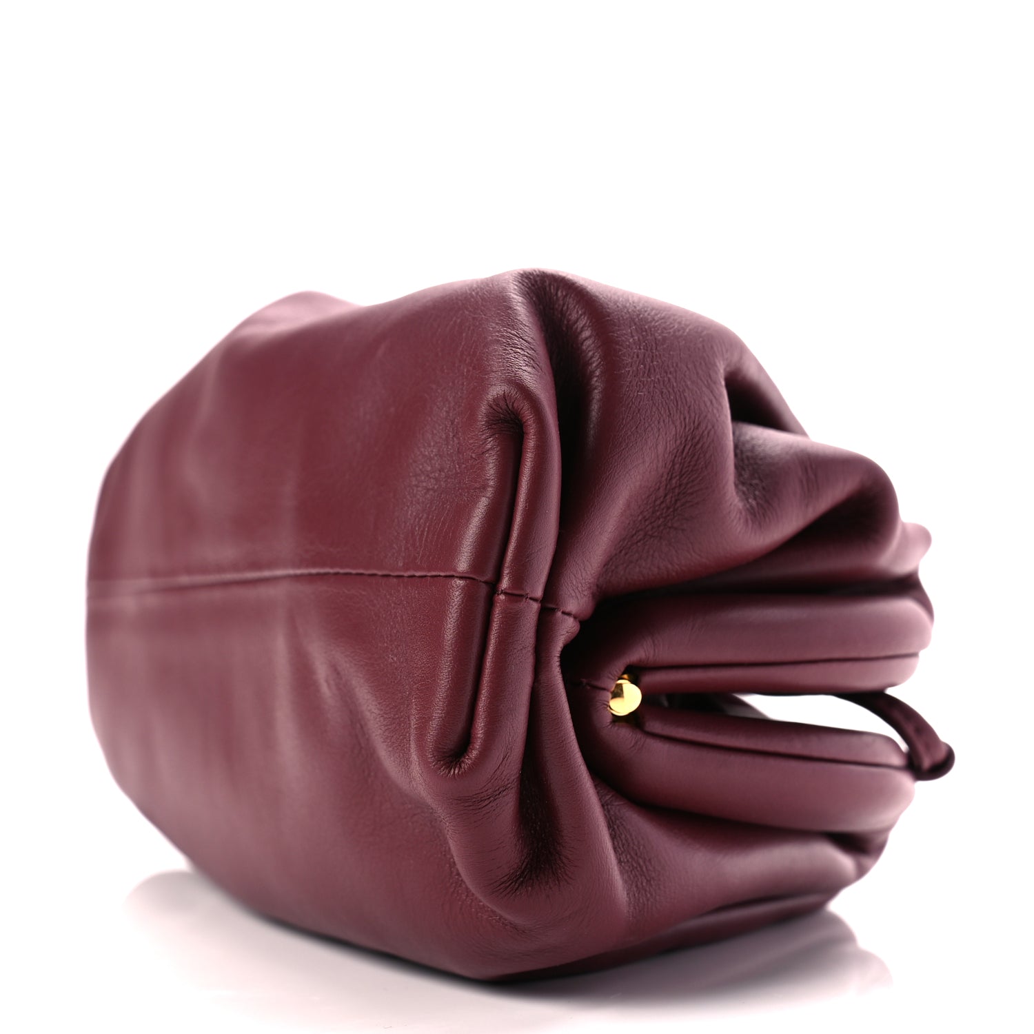 Bottega Veneta Butter Calfskin The Mini Pouch Bordeaux