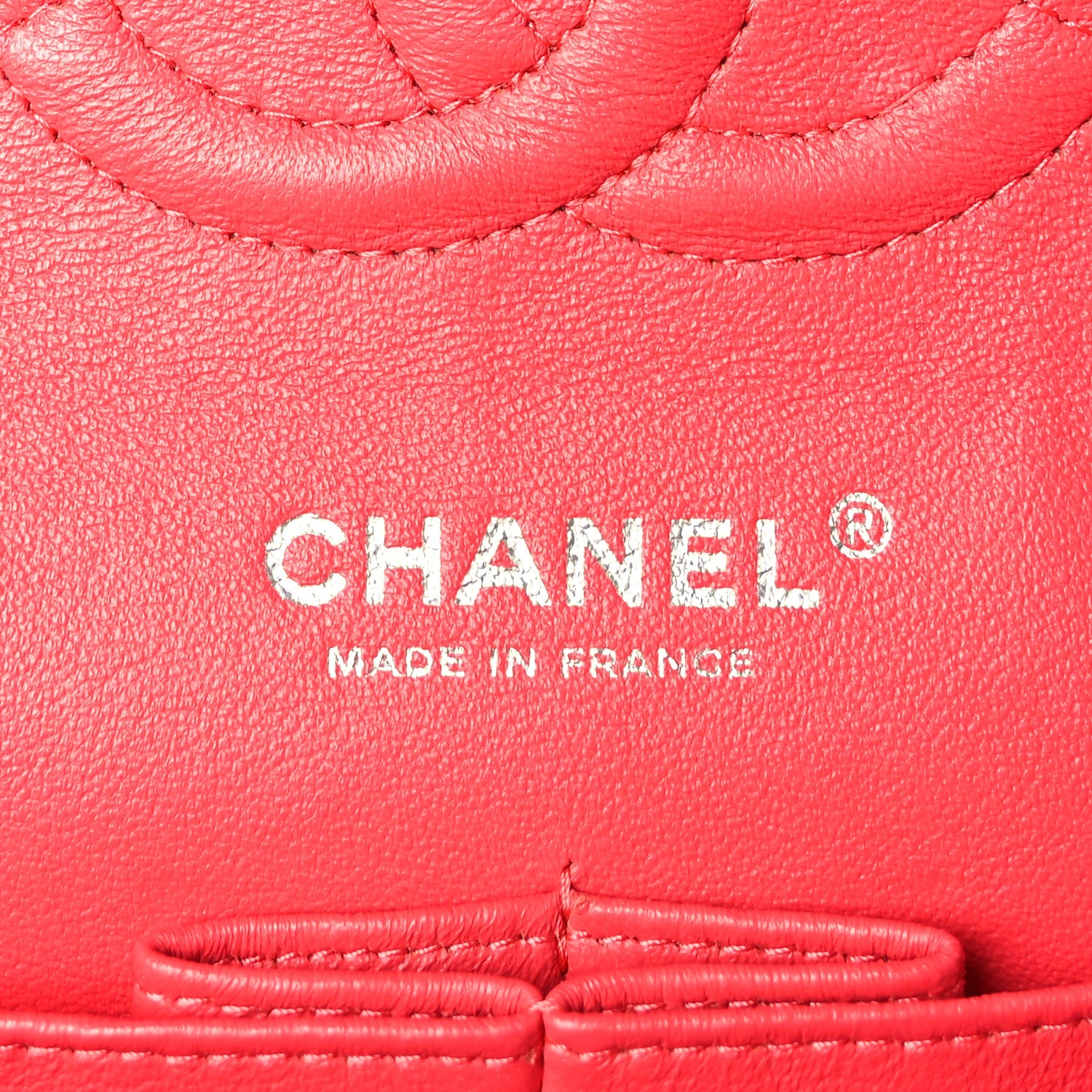Chanel Patent Quilted Medium Double Flap Dark Pink