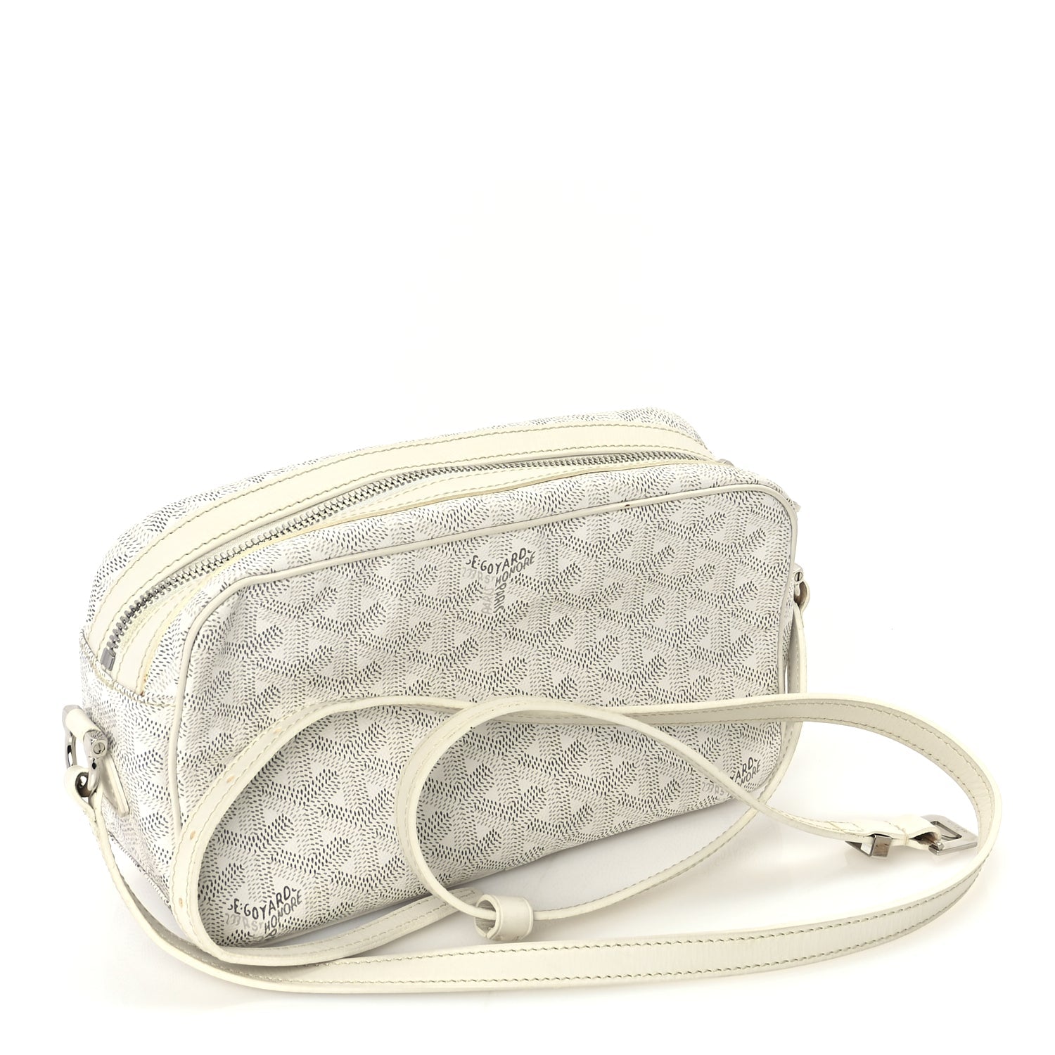 Goyard Goyardine Sac Cap Vert White