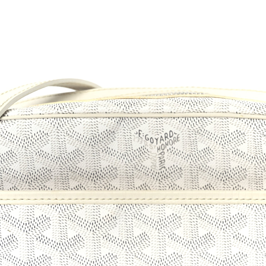 Goyard Goyardine Sac Cap Vert White